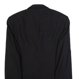 BALMAIN Mens Blazer Jacket Black Wool L