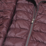 GAP Womens Puffer Jacket Purple Nylon S