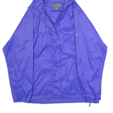 REGATTA Womens Rain Jacket Purple Hooded M