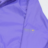 REGATTA Womens Rain Jacket Purple Hooded M