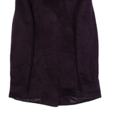 REISS Womens Overcoat Jacket Purple Wool M