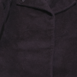 REISS Womens Overcoat Jacket Purple Wool M