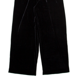 IVY Womens Trousers Black Relaxed Straight W26 L30