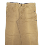 LACOSTE Mens Trousers Beige Relaxed Straight W40 L29