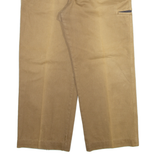 LACOSTE Mens Trousers Beige Relaxed Straight W40 L29