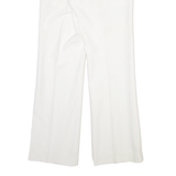 ENERGIE Womens Trousers White Regular Bootcut W30 L31