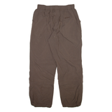 MAMMUT Detachable Legs Womens Trousers Brown Relaxed Tapered W28 L27