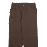 COLUMBIA Womens Trousers Black Relaxed Straight Nylon W30 L29