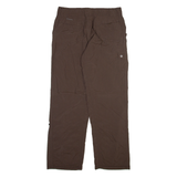 COLUMBIA Womens Trousers Black Relaxed Straight Nylon W30 L29