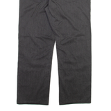 PIERRE CARDIN Mens Trousers Grey Regular Straight W32 L28