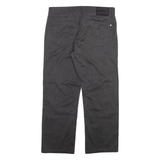 PIERRE CARDIN Mens Trousers Grey Regular Straight W32 L28