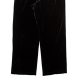 NATIONALE Womens Trousers Black Relaxed Straight W28 L28