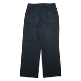 CONVERSE Mens Trousers Black Regular Straight W30 L29