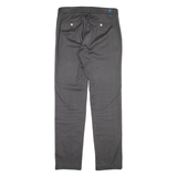PIERRE CARDIN Mens Trousers Grey Slim Straight W33 L34