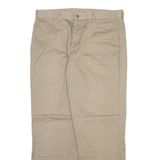 DOCKERS Mens Trousers Beige Regular Straight W36 L31