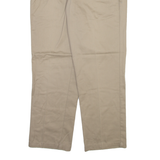 DOCKERS Mens Trousers Beige Regular Straight W36 L31