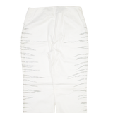 ZUCCHERO Womens Trousers White Regular Straight W32 L29