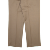 Mens Trousers Beige Regular Straight W36 L30