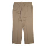 Mens Trousers Beige Regular Straight W36 L30