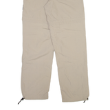 SCHOFFEL Detachable Legs Womens Trousers Beige Relaxed Straight W26 L30