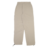 SCHOFFEL Detachable Legs Womens Trousers Beige Relaxed Straight W26 L30