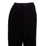 Womens Trousers Purple Regular Tapered W20 L21