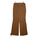 FASHION STREET Womens Trousers Brown Regular Bootcut W28 L30