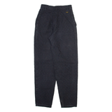 Womens Trousers Grey Regular Tapered W22 L28