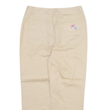 MAD JEANS Womens Trousers Cream Slim Tapered W26 L22