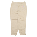 MAD JEANS Womens Trousers Cream Slim Tapered W26 L22