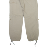 SCHOFFEL Womens Trousers Beige Relaxed Tapered W30 L30