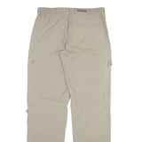 SCHOFFEL Womens Trousers Beige Relaxed Tapered W30 L30