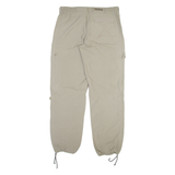 SCHOFFEL Womens Trousers Beige Relaxed Tapered W30 L30