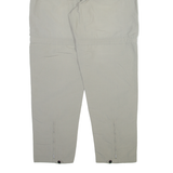 THE NORTH FACE Detachable Legs Mens Trousers Grey Relaxed Straight Nylon W30 L31