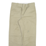 DICKIES 874 Workwear Mens Trousers Beige Regular Straight W34 L30