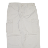 DICKIES Cargo Mens Trousers Beige Relaxed Straight W36 L30