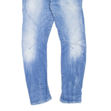 G-STAR Womens Jeans Blue Slim Skinny Stone Wash W30 L27