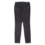 ARMANI EXCHANGE J05 Cropped Womens Jeans Black Slim Skinny W29 L29