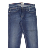 HILFIGER DENIM Scanton Mens Jeans Blue Slim Straight Stone Wash W32 L27