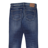 HILFIGER DENIM Scanton Mens Jeans Blue Slim Straight Stone Wash W32 L27