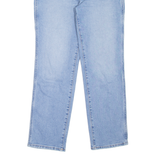 WRANGLER Wild West High Rise Womens Jeans Blue Straight Stone Wash W27 L27