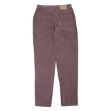 BLUE RIVER Womens Jeans Maroon Regular Mom W30 L34