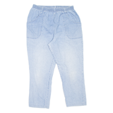 Womens Jeans Blue Regular Mom Stone Wash W28 L24