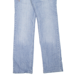 DIESEL Mens Jeans Blue Regular Straight Stone Wash W33 L35