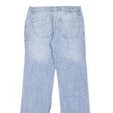 DIESEL Mens Jeans Blue Regular Straight Stone Wash W33 L35