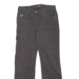 ARMANI JEANS Womens Jeans Grey Regular Straight W29 L29
