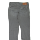 TOMMY HILFIGER Hudson Fit Mens Jeans Grey Slim Straight W30 L30