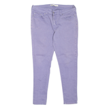 LEVI'S 535 Legging Womens Jeans Purple Slim Straight W32 L26
