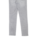 BOSS Womens Jeans Grey Slim Skinny Stone Wash W24 L27