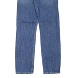 LEVI'S Low Pro Distressed Womens Jeans Blue Regular Straight Stone Wash W25 L31